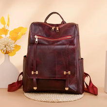 Carregar imagem no visualizador da galeria, Mochila Verona em Couro