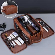 Carregar imagem no visualizador da galeria, Necessaire em Couro Ravello