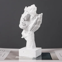 Carregar imagem no visualizador da galeria, Estatueta Abstrata Decorativa - Rostos da Sabedoria