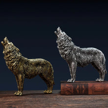 Carregar imagem no visualizador da galeria, Escultura de Lobo Decorativa - North Wolf
