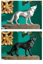 Carregar imagem no visualizador da galeria, Escultura Decorativa - Lobo