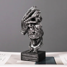 Carregar imagem no visualizador da galeria, Estatueta Abstrata Decorativa - Rostos da Sabedoria