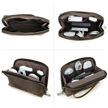 Carregar imagem no visualizador da galeria, Porta-Gadgets em Couro Harper
