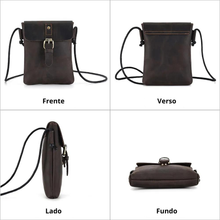 Carregar imagem no visualizador da galeria, Bolsa em Couro Porta Celular - Regal Carry
