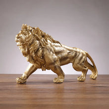 Carregar imagem no visualizador da galeria, Escultura Golden Lion
