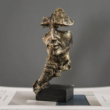 Carregar imagem no visualizador da galeria, Estatueta Abstrata Decorativa - Rostos da Sabedoria
