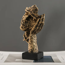 Carregar imagem no visualizador da galeria, Estatueta Abstrata Decorativa - Rostos da Sabedoria
