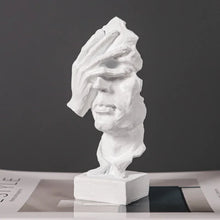 Carregar imagem no visualizador da galeria, Estatueta Abstrata Decorativa - Rostos da Sabedoria
