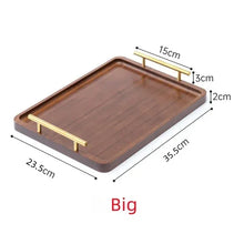 Carregar imagem no visualizador da galeria, Bandeja em Madeira - Wood Tray
