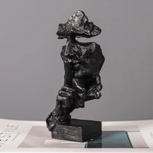 Carregar imagem no visualizador da galeria, Estatueta Abstrata Decorativa - Rostos da Sabedoria
